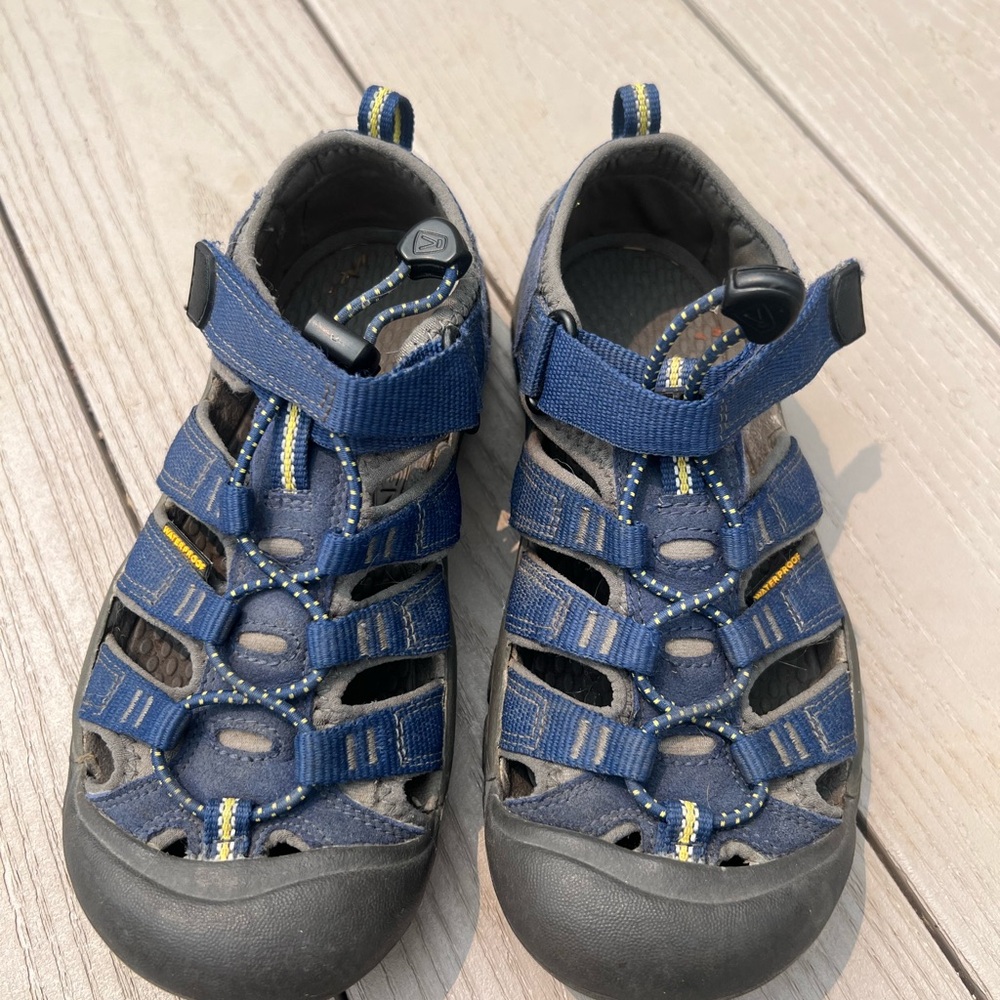 Kids Keen Sandals - Blue and Black